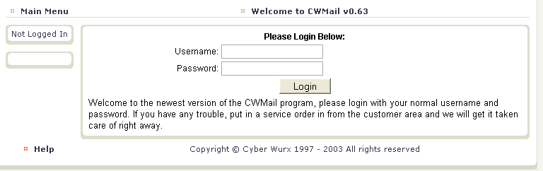 Figure 1.1 - Login Page