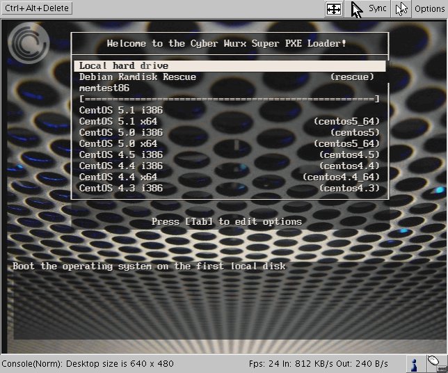 Figure 3.1 - Super PXE Loader